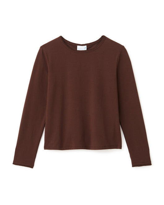 Dylan Long Sleeve Tee - Umber