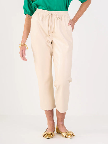 Joy Jogger - Sandshell Vegan Leather