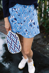 The Active Sherri Skort - Blue Blossom