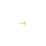 Petite Gold CZ Studs - 2MM