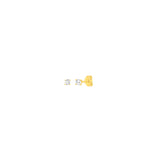 Petite Gold CZ Studs - 3MM