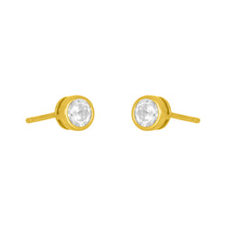 Marisol Bezel Stud 4MM