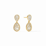 Luna Teardrop Earring - Cubic Zirconia