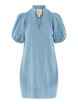 Hampton Mini Dress - Denim Chambray