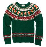 Gingerbread Fair Isle Sweater