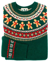 Gingerbread Fair Isle Sweater