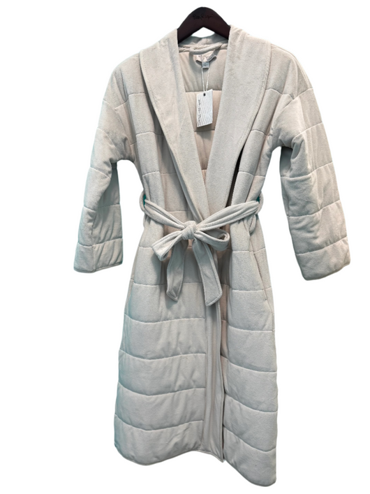 LuxeChic Unisex Blanket Robe - Stone