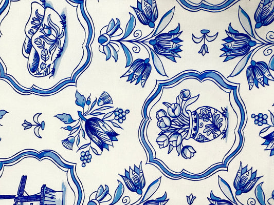 Tea Towel - Delft Blue