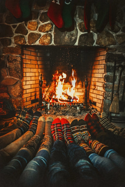 Cozy Cabin Sock