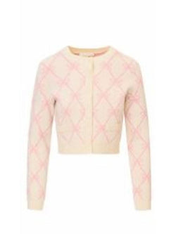 Veronika Cardigan - Milk Rose