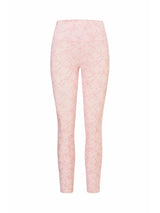 Santiana Floral Bow Print Active Legging - Peony Sugar