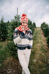 Snowman Fair Isle Sweater