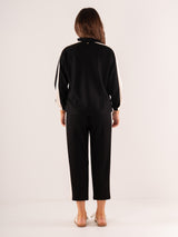 Long-sleeve Poppy - Midnight Vanilla