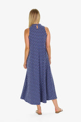 The Lennox Dress in Summer Blues