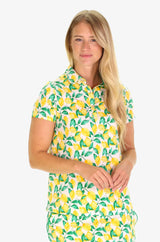 The Lorna Polo Top - Lemonade