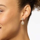 Luna Teardrop Earring - Cubic Zirconia