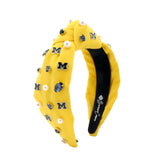 Michigan Maize Logo Headband