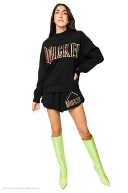 Licensed Black 'Wicked' Logo Sweatshirt