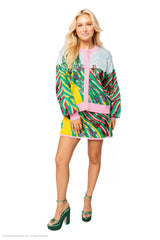 Licensed Yellow Brick Road to Oz Button Up Cardigan