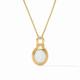 Saratoga Delicate Necklace - Mother Of Pearl