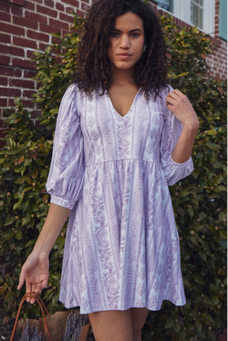 The Charlotte Dress - Lavender Haze