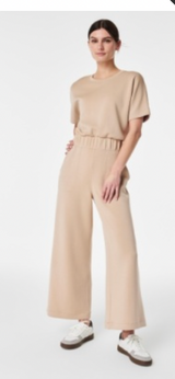 Airessentials Crop Wide Leg Jumpsuit - Tahni