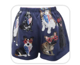 Navy American Dog Short