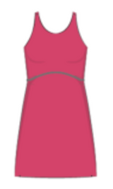 SPANXshape™ Get Moving High Neck Dress - Tulip