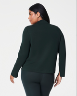 Airessentials Mock Pullover - Essex Green