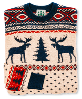 Alpine Moose Sweater
