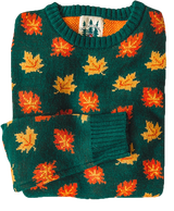 The Big Cozy Fall Leaf Sweater