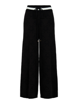 Teddy Crop Trouser - Bow Lattice