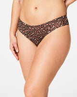 SPANX® Fit-To-You Bikini 3-Pack Box - Cafe Au Lait, Iconic Leopard, Very Black