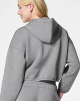 Airessentials Cinched Hoodie - Medium Grey Heather