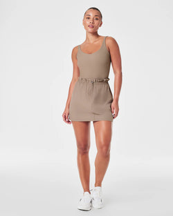 SPANXshape™ On The Move Skort - Driftwood