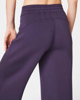 SPANX® AirEssentials Wide Leg Pant - Aubergine