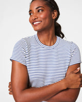 SPANX® AirEssentials Maxi Dress - Faded indigo Stripe