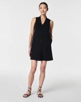 AirEssentials Sleeveless Mini Dress - Very Black