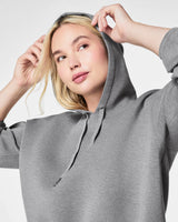 Airessentials Cinched Hoodie - Medium Grey Heather