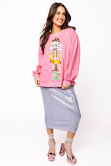 Pink Candyland Nutcracker Sweatshirt