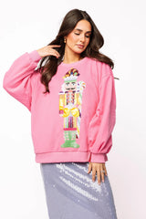 Pink Candyland Nutcracker Sweatshirt
