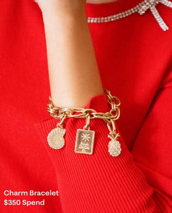 GWP Charm Bracelet - Gold Metallic - $350 Spend