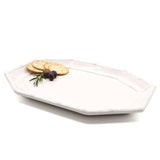 Ceramic Serving Platter- Bamboo