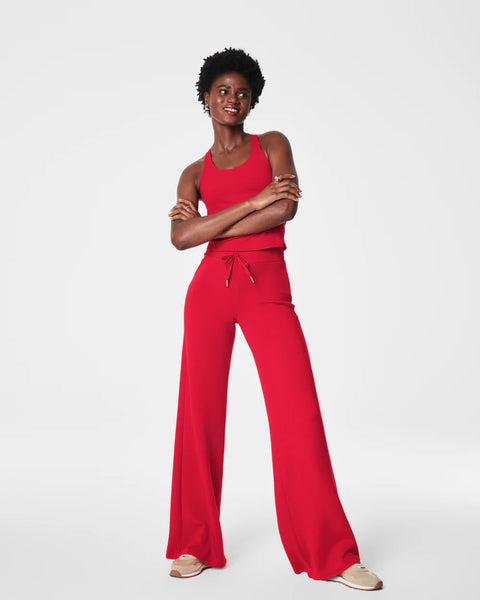 SPANX® AirEssentials Wide Leg Pant - Spanx Red