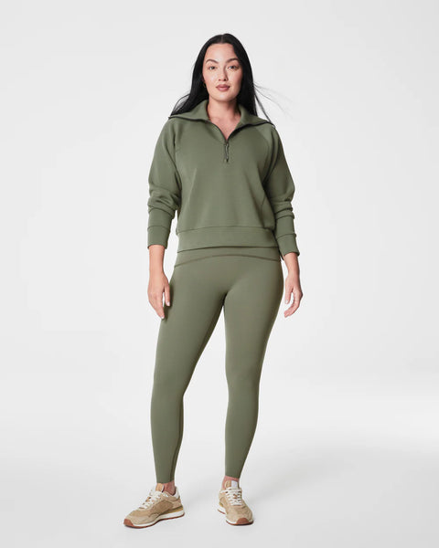 SPANX® AirEssentials Half Zip - Clover