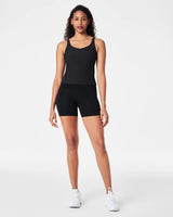 SPANXshape™ Get Moving Contour Rib Shelf Tank - Very Black