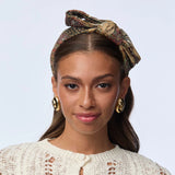 Autumn Floral Holly Jacquard Holly Headband
