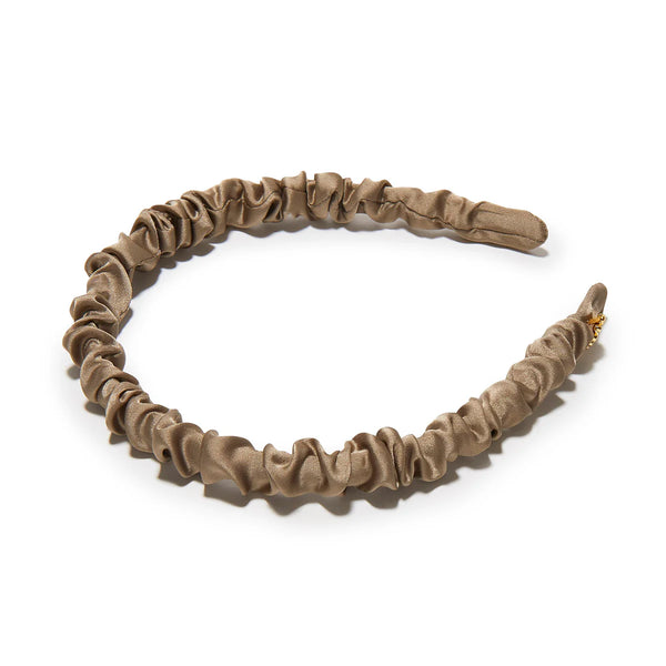 Cacao Jessie Silk Headband