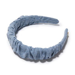 Stone Blue Kelly Ocean Weave Headband