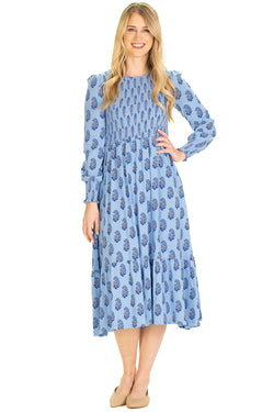 The Long Sleeve Jane Dress - Fall Posey